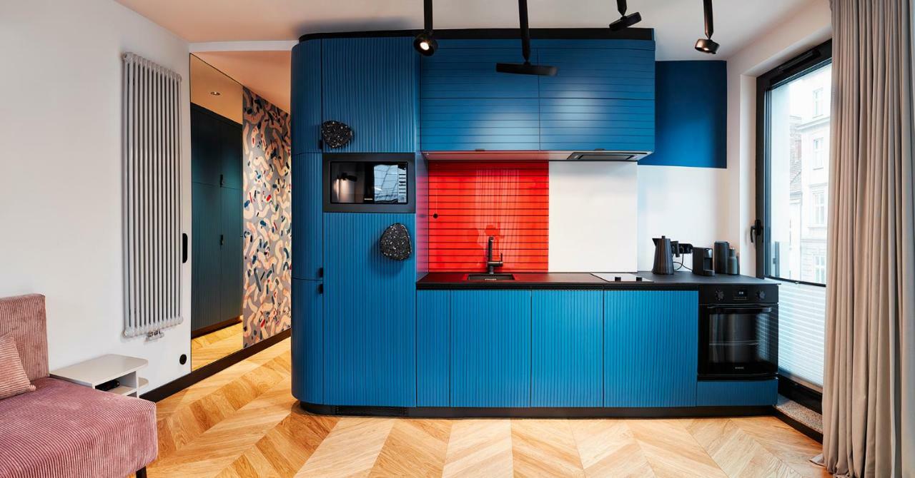 Rajska Blue Luxury Apartment Krakau Exterior foto