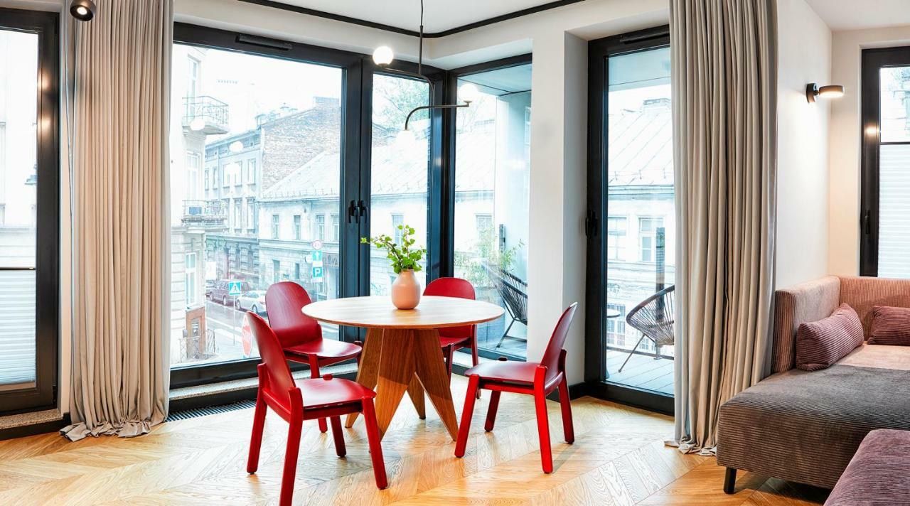 Rajska Blue Luxury Apartment Krakau Exterior foto