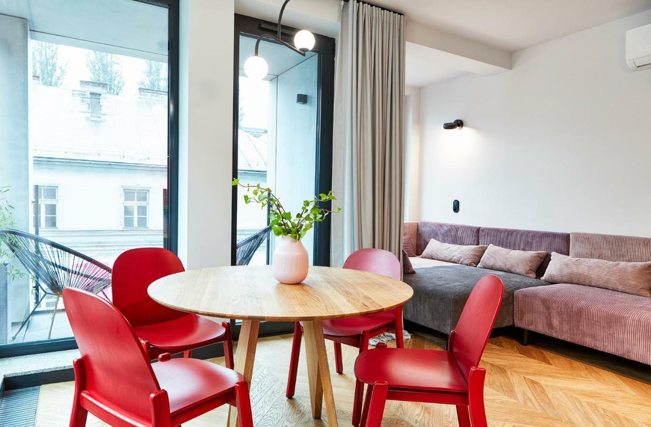 Rajska Blue Luxury Apartment Krakau Exterior foto